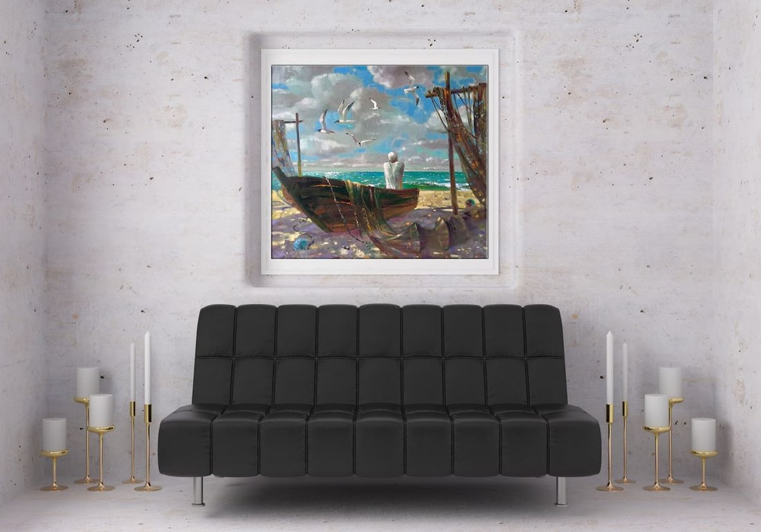 Oil painting Coast Anatoly Borisovich Tarabanov - 3