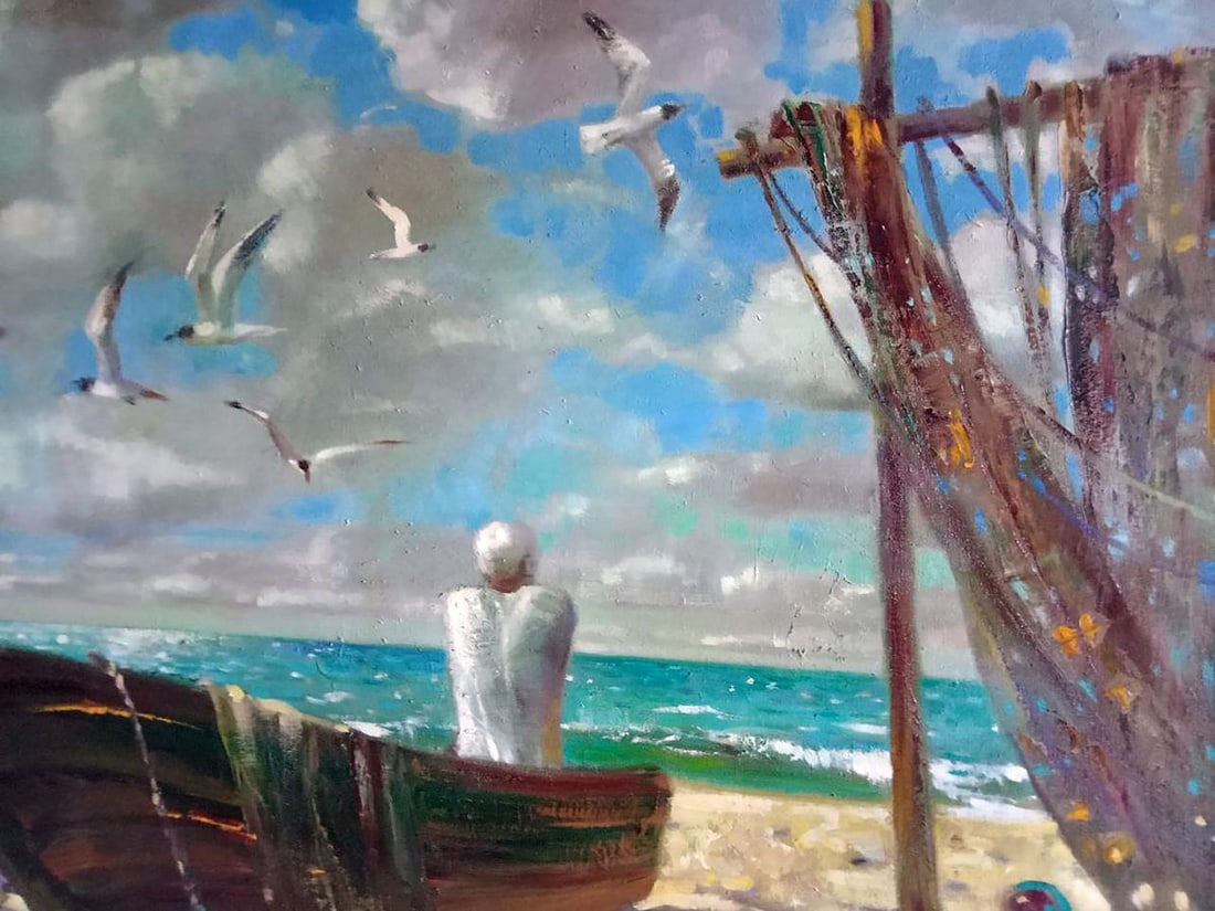 Oil painting Coast Anatoly Borisovich Tarabanov - 4