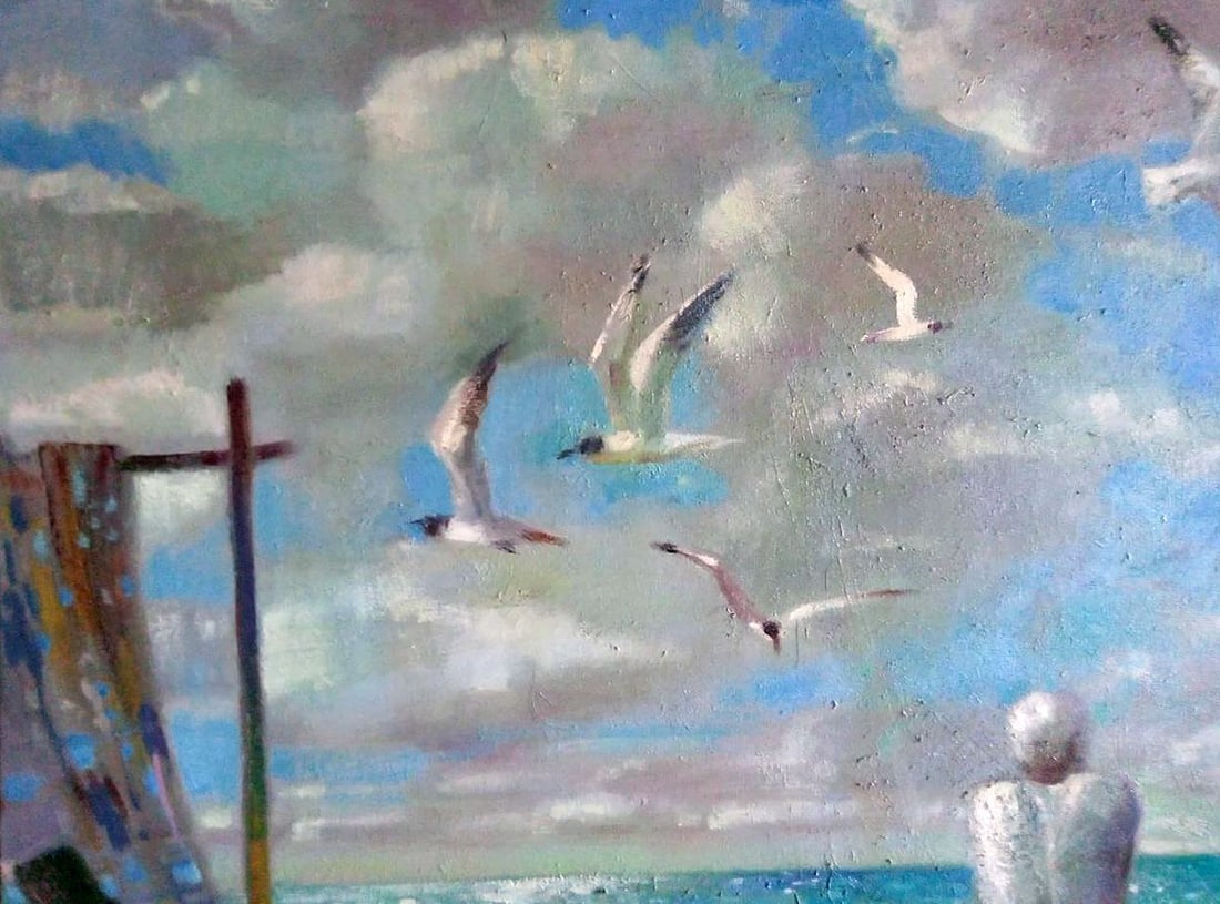 Oil painting Coast Anatoly Borisovich Tarabanov - 5