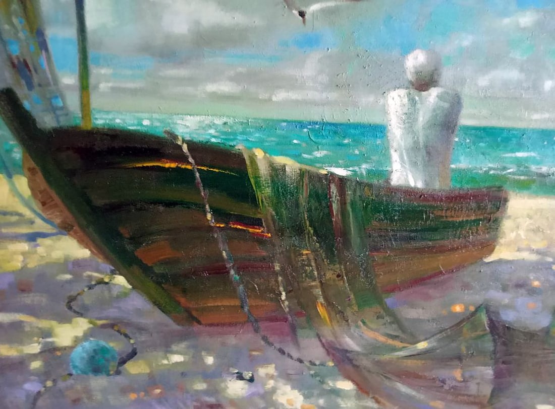 Oil painting Coast Anatoly Borisovich Tarabanov - 7