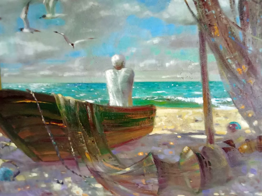 Oil painting Coast Anatoly Borisovich Tarabanov - 8