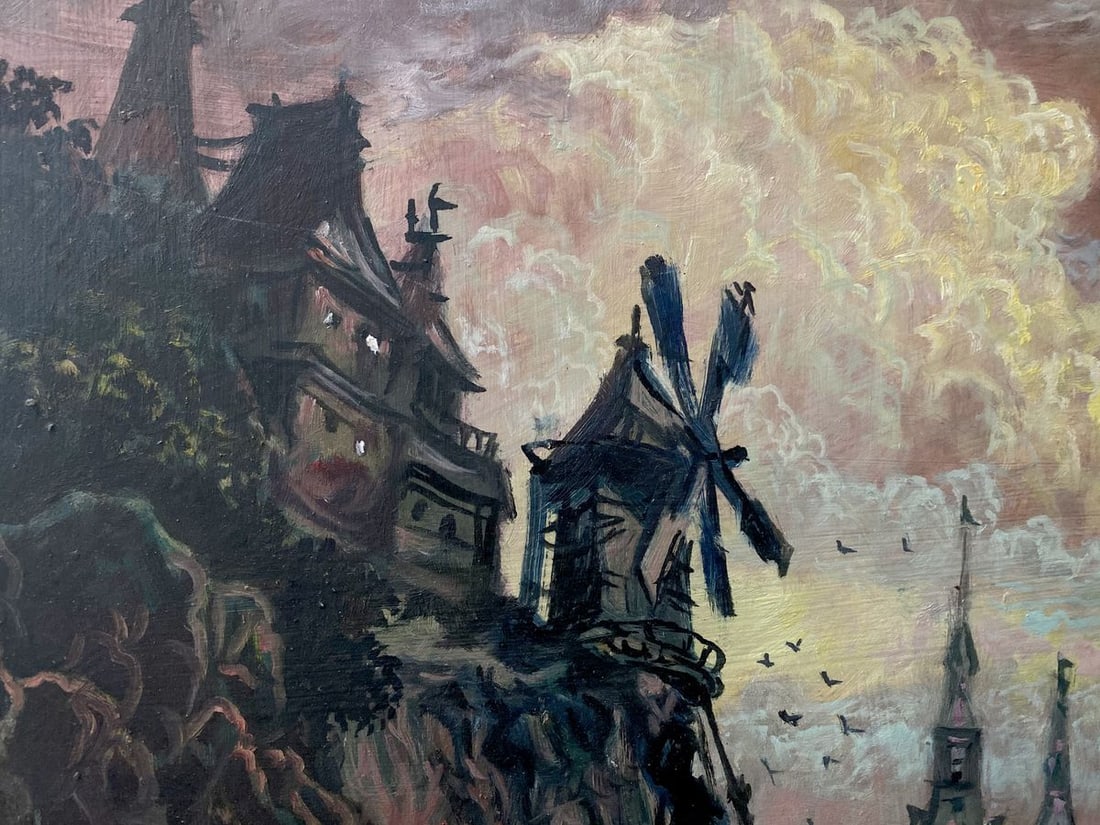 Oil painting Before the storm Alexander Arkadievich Litvinov - 7