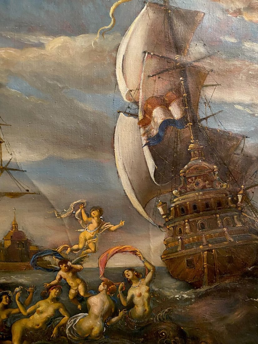 Oil painting Sirens Litvinov Oleg Arkad'yevich - 4