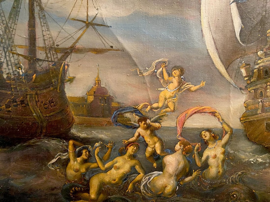 Oil painting Sirens Litvinov Oleg Arkad'yevich - 8