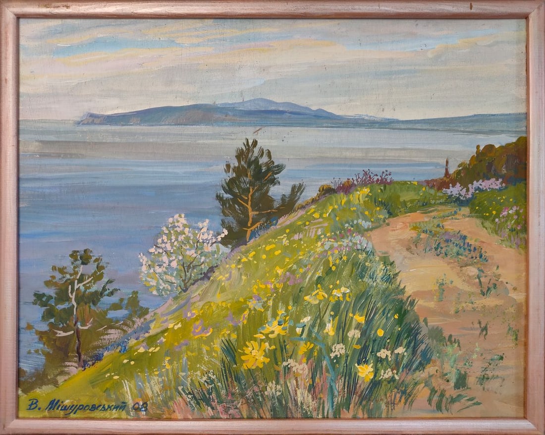 Oil painting View of Cape Meganom Mishurovsky V. V. (1 of 9)