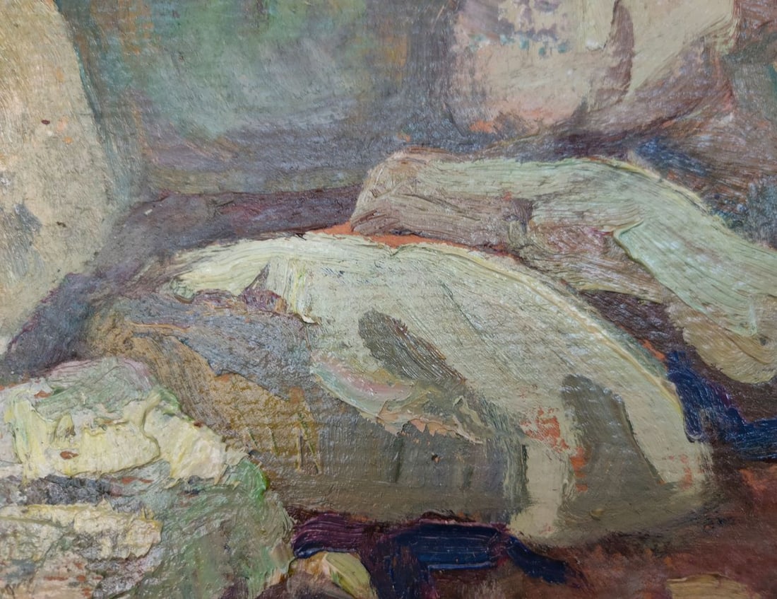 Oil painting Stones in the river Mishurovsky V. V. - 7
