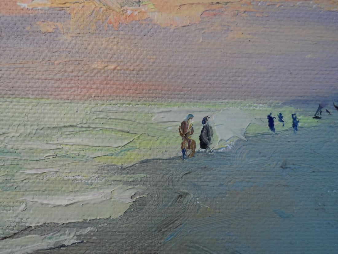 Oil painting Evening beach Mishurovsky V. V. - 4