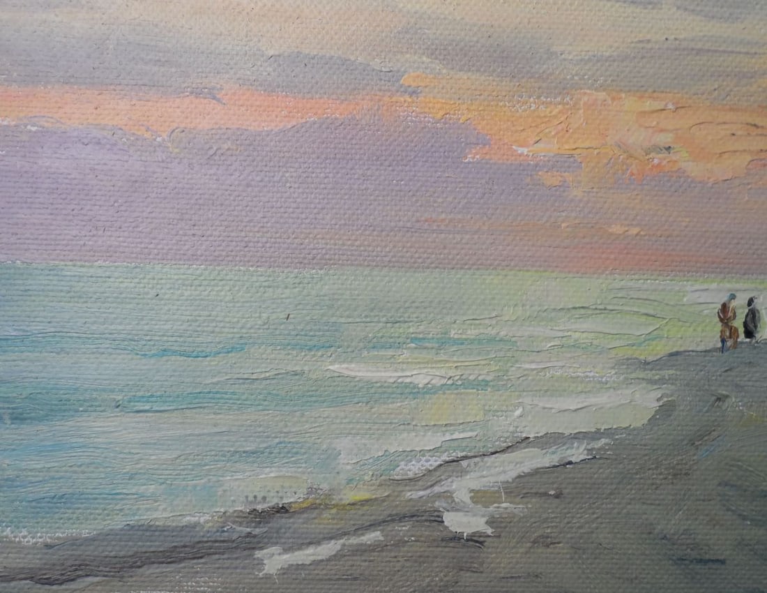 Oil painting Evening beach Mishurovsky V. V. - 7