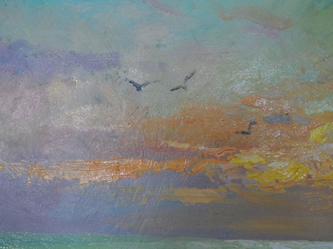 Oil painting Evening by the sea Mishurovsky V. V. - 4