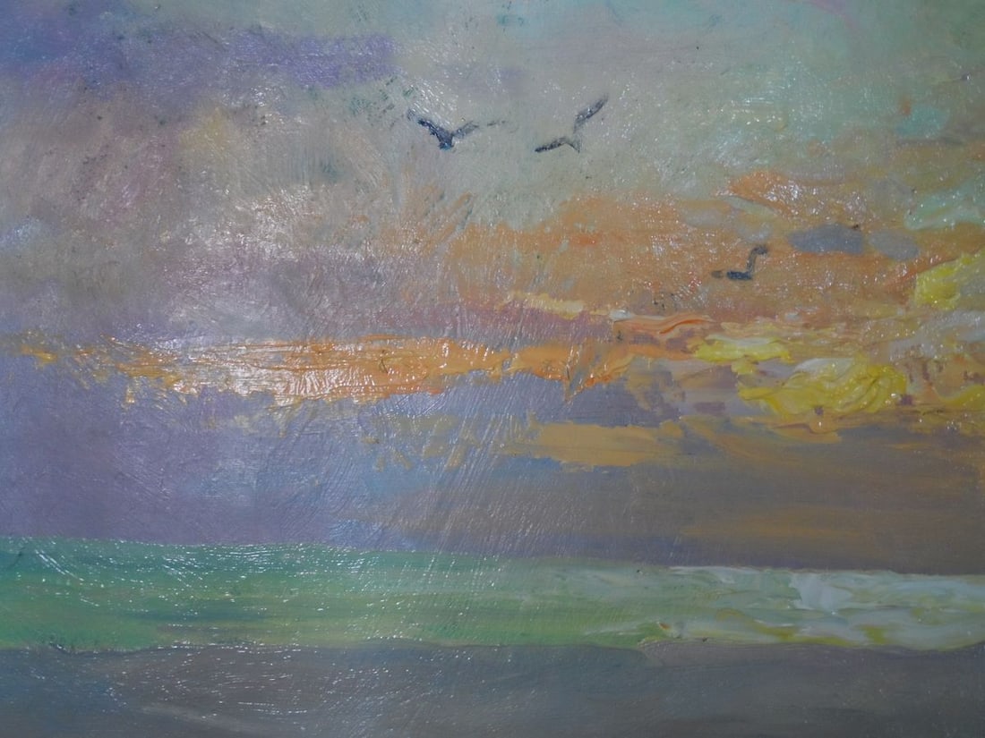 Oil painting Evening by the sea Mishurovsky V. V. - 8
