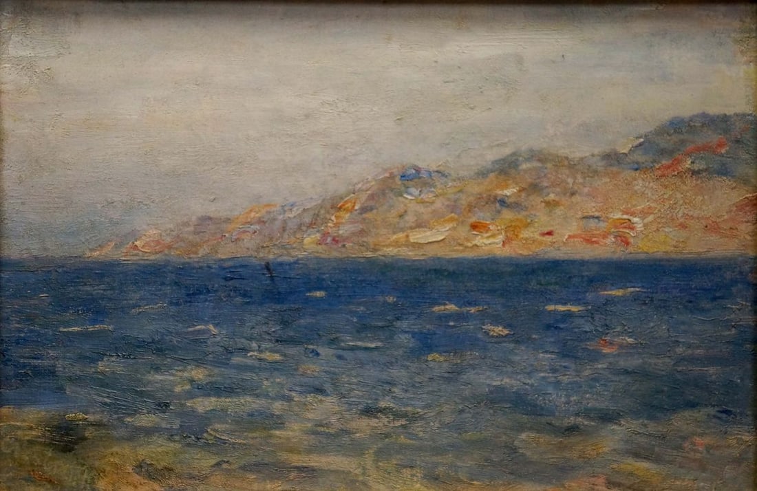 Oil painting Sea Paul Christiaan Bos - 2