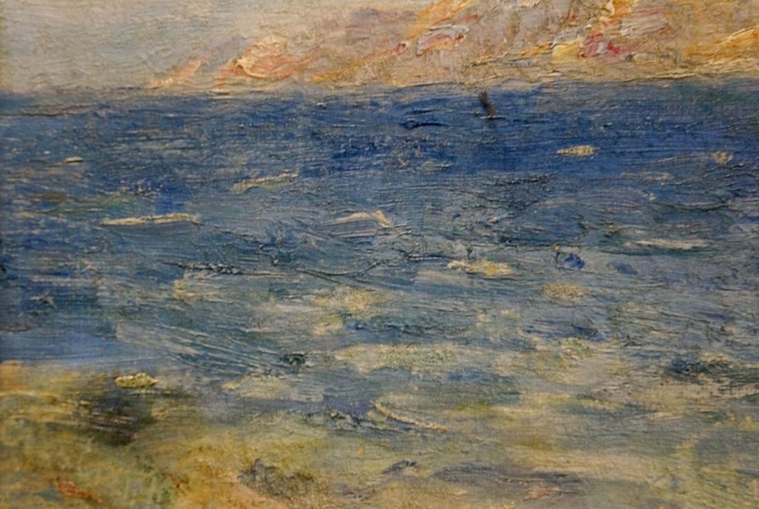 Oil painting Sea Paul Christiaan Bos - 3