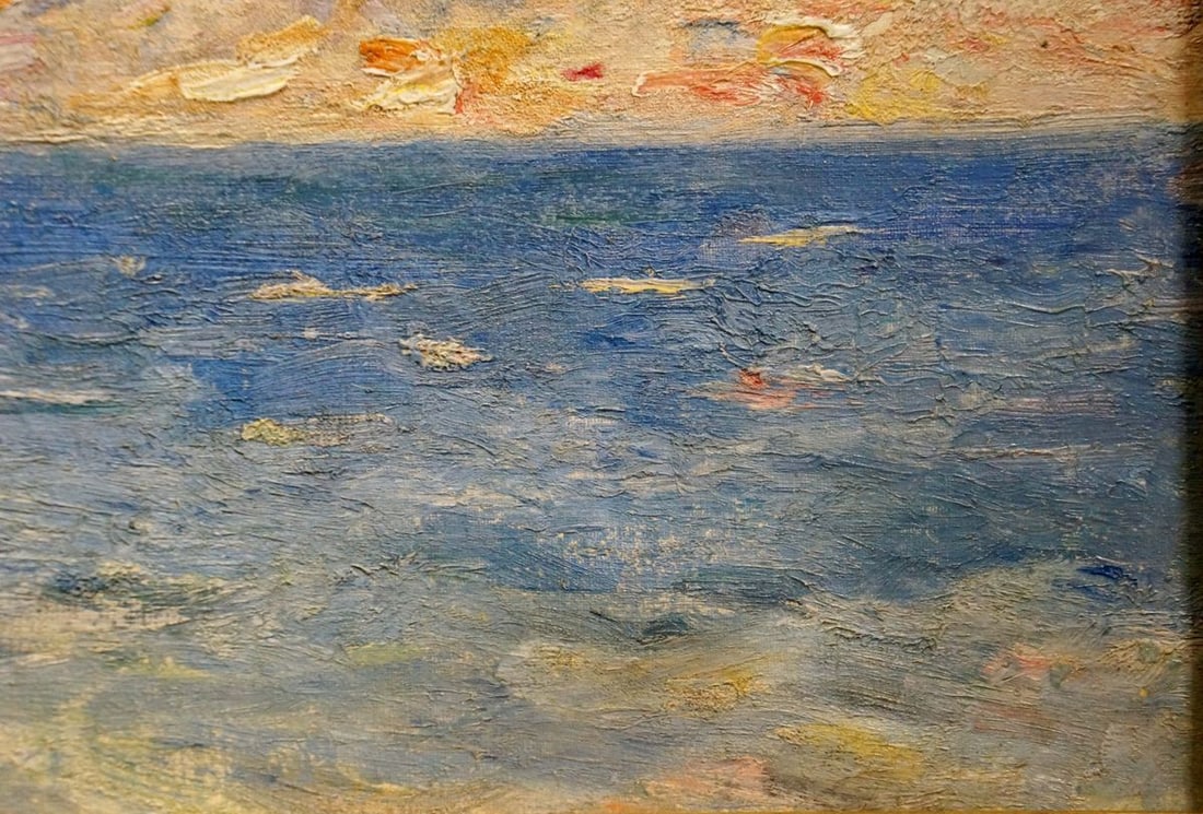 Oil painting Sea Paul Christiaan Bos - 6