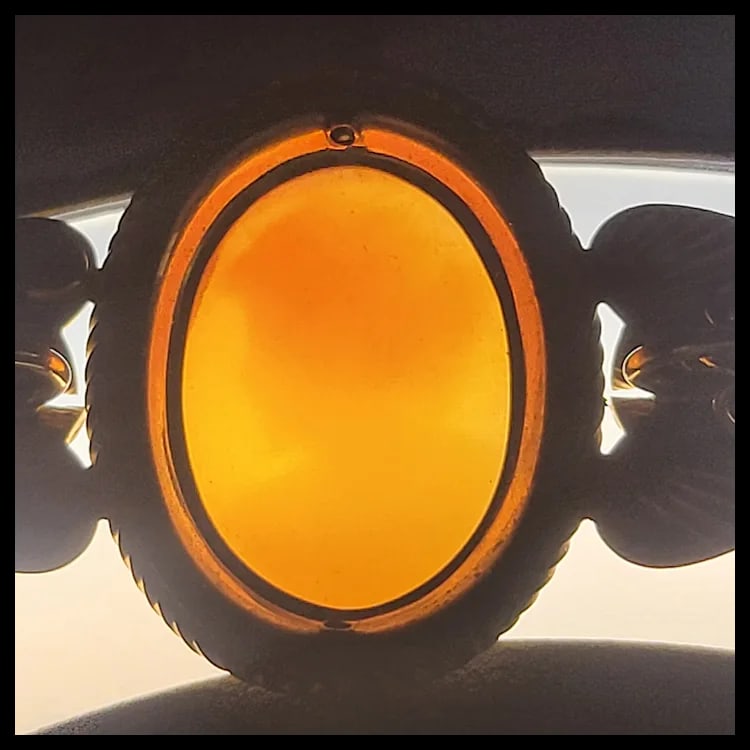 Vintage 12k Gold Filled Cameo C.C. Bracelet Hallmarked 1/20-12k G.F. C.C. - 6