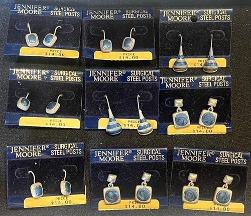 Lot of Vintage Jennifer Moore Earrings (1 of 1)