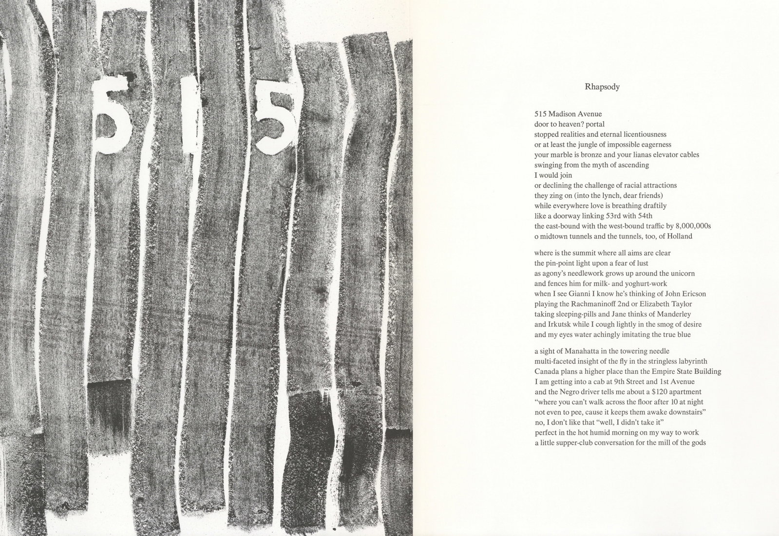 Michael Goldberg lithograph, 1967 - 2