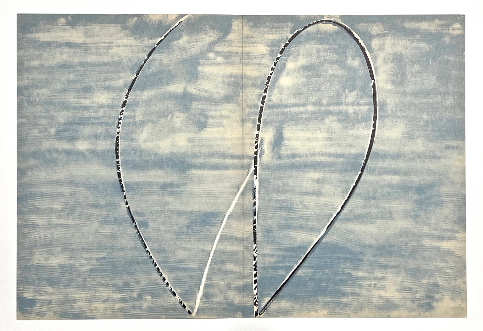 Francois Fiedler original lithograph, 1967: Title: Francois Fiedler original lithograph, 1967 Description: Medium: original lithograph. Printed in 1967 for the art revue Derriere le Miroir (issue number 167) and published in Paris by the