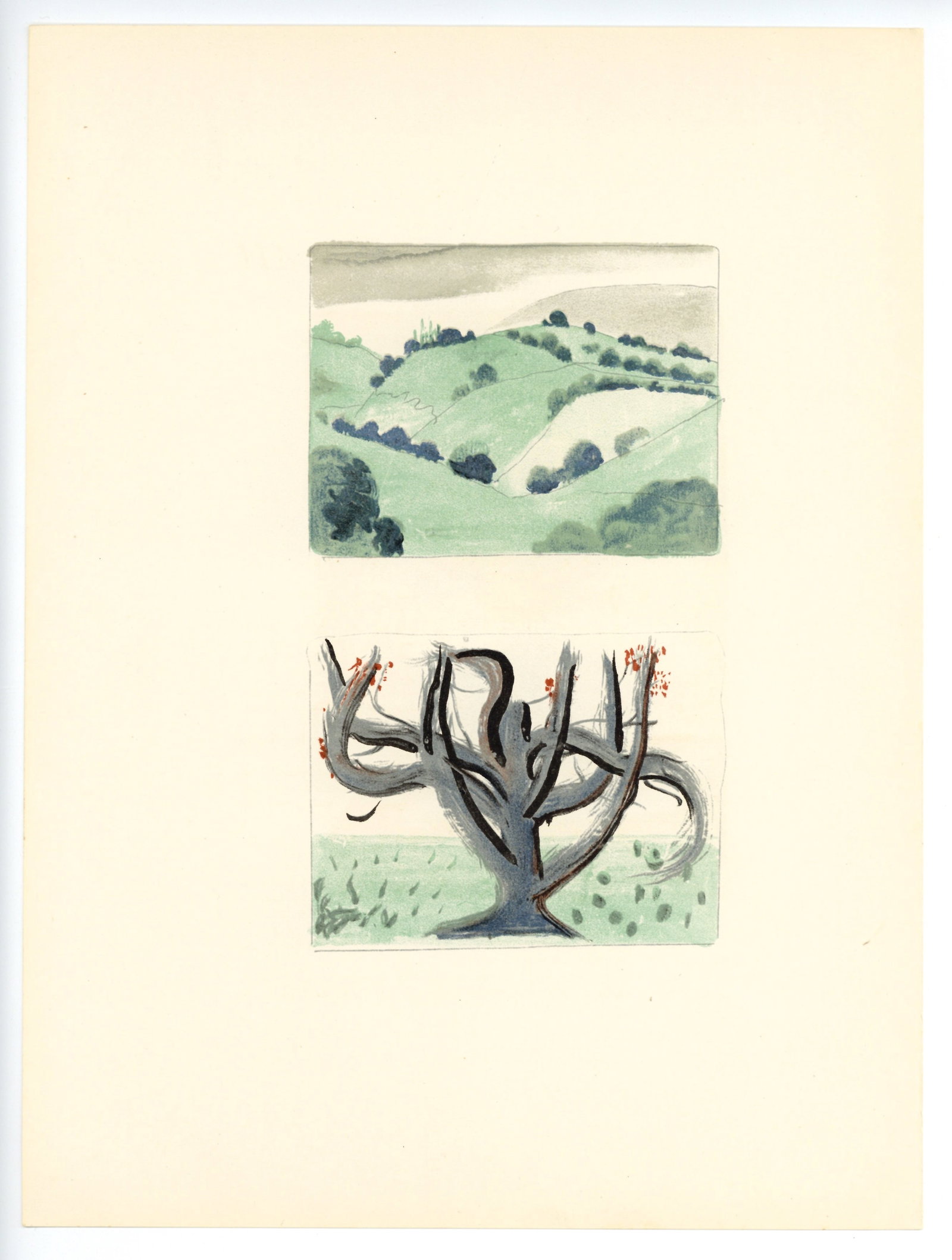 Andre Derain lithograph "In the Garden of Allah" (1 of 1)