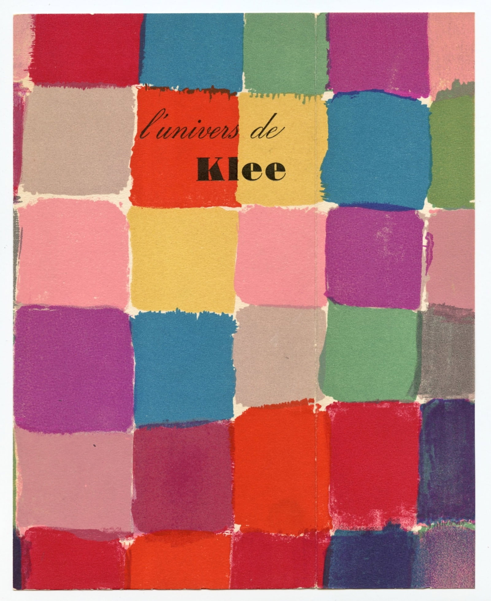 Paul Klee lithograph "Klang der Sudlichen Flora": Title: Paul Klee lithograph "Klang der Sudlichen Flora" Description: Medium: lithograph (after the 1927 watercolor). Printed in Paris by Mourlot and published in 1955 by the Galerie Berggruen for the