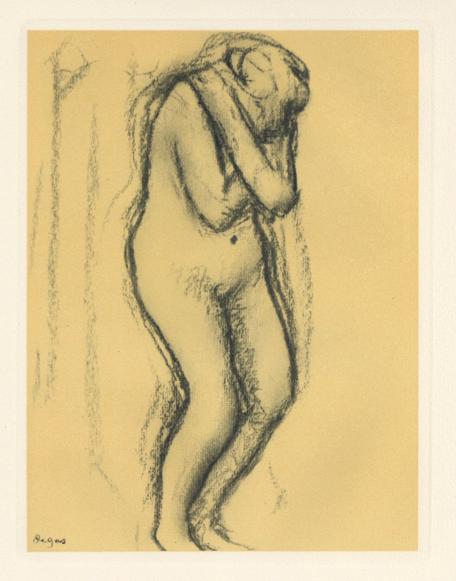 Edgar Degas "Etude de nu" (1 of 1)