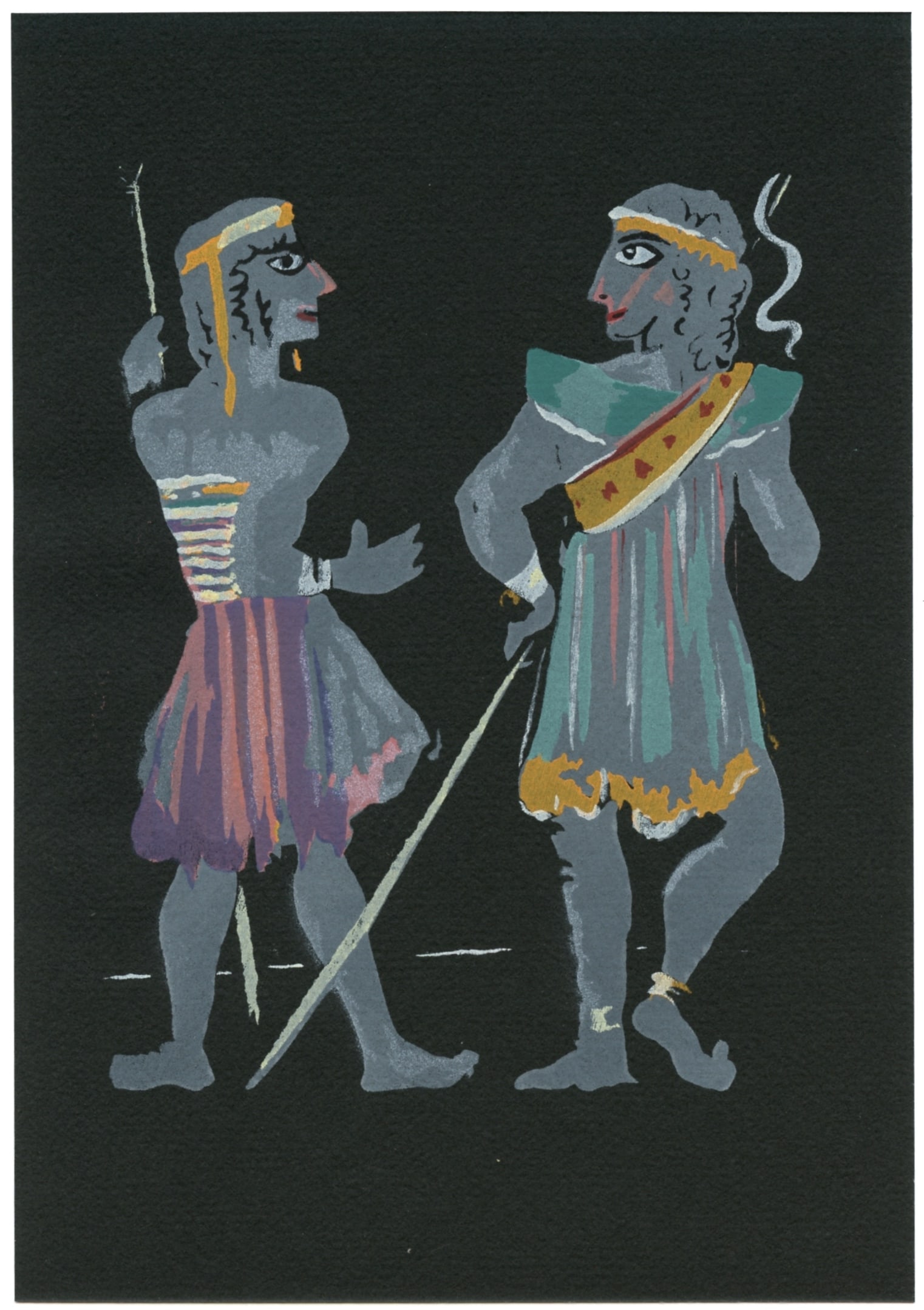 Andre Derain pochoir "Salome" 1955 (1 of 1)