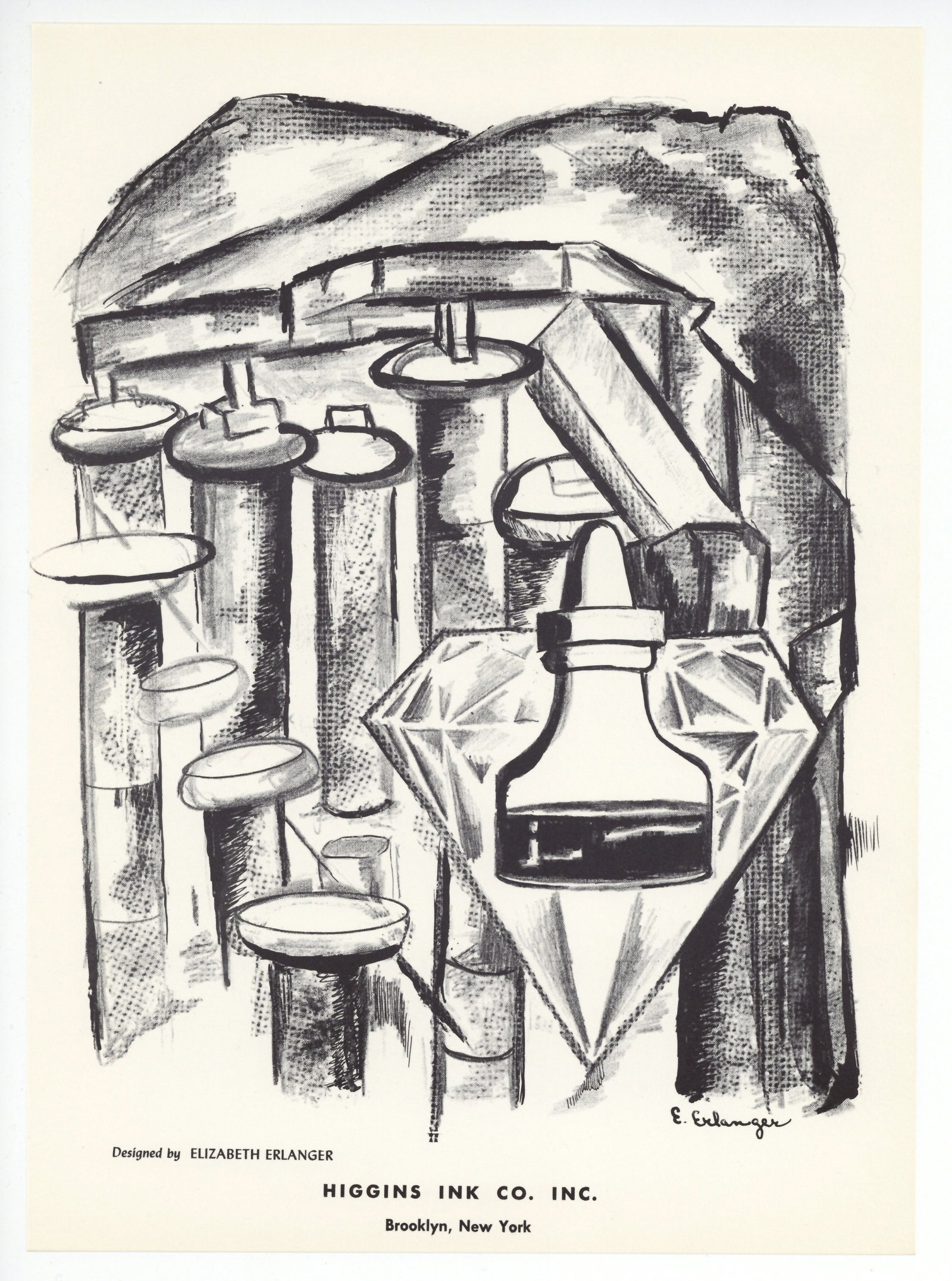 Elizabeth Erlanger original lithograph (1 of 1)