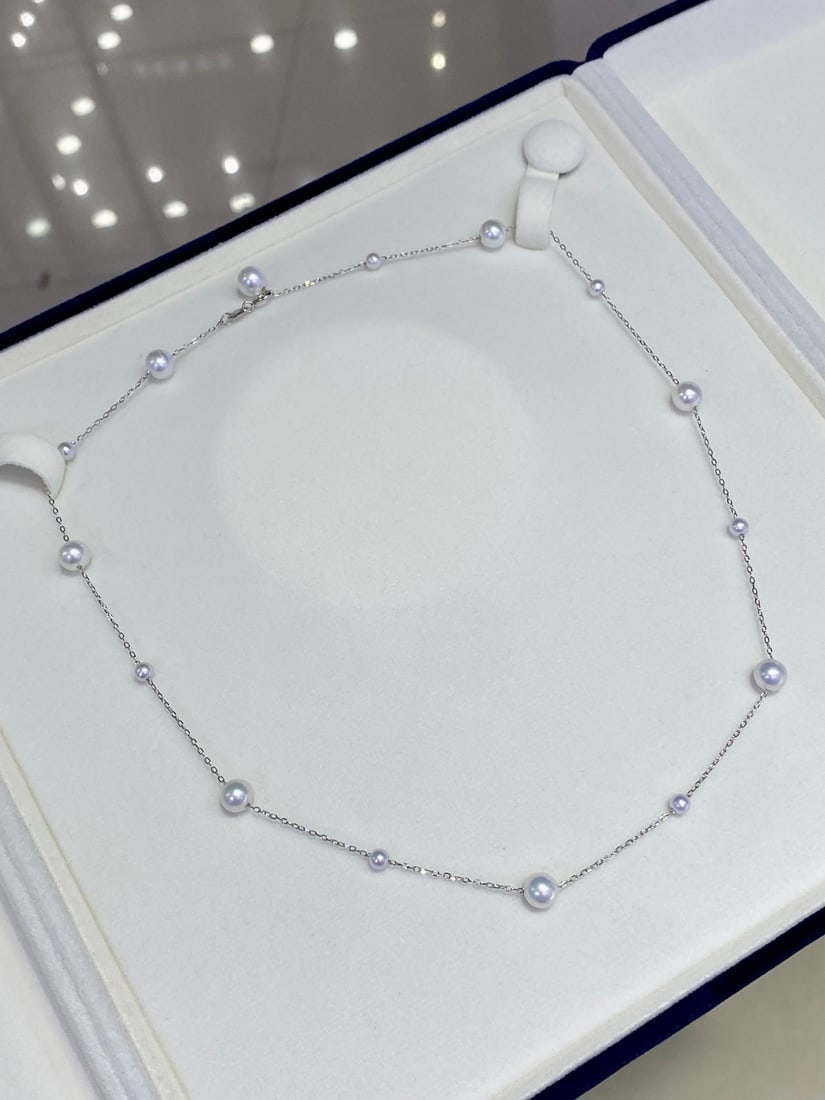 Freshwater pearl necklace - 4
