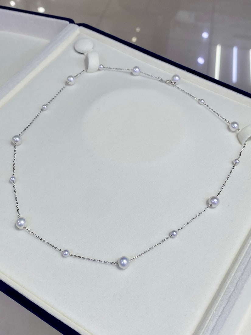 Freshwater pearl necklace - 5