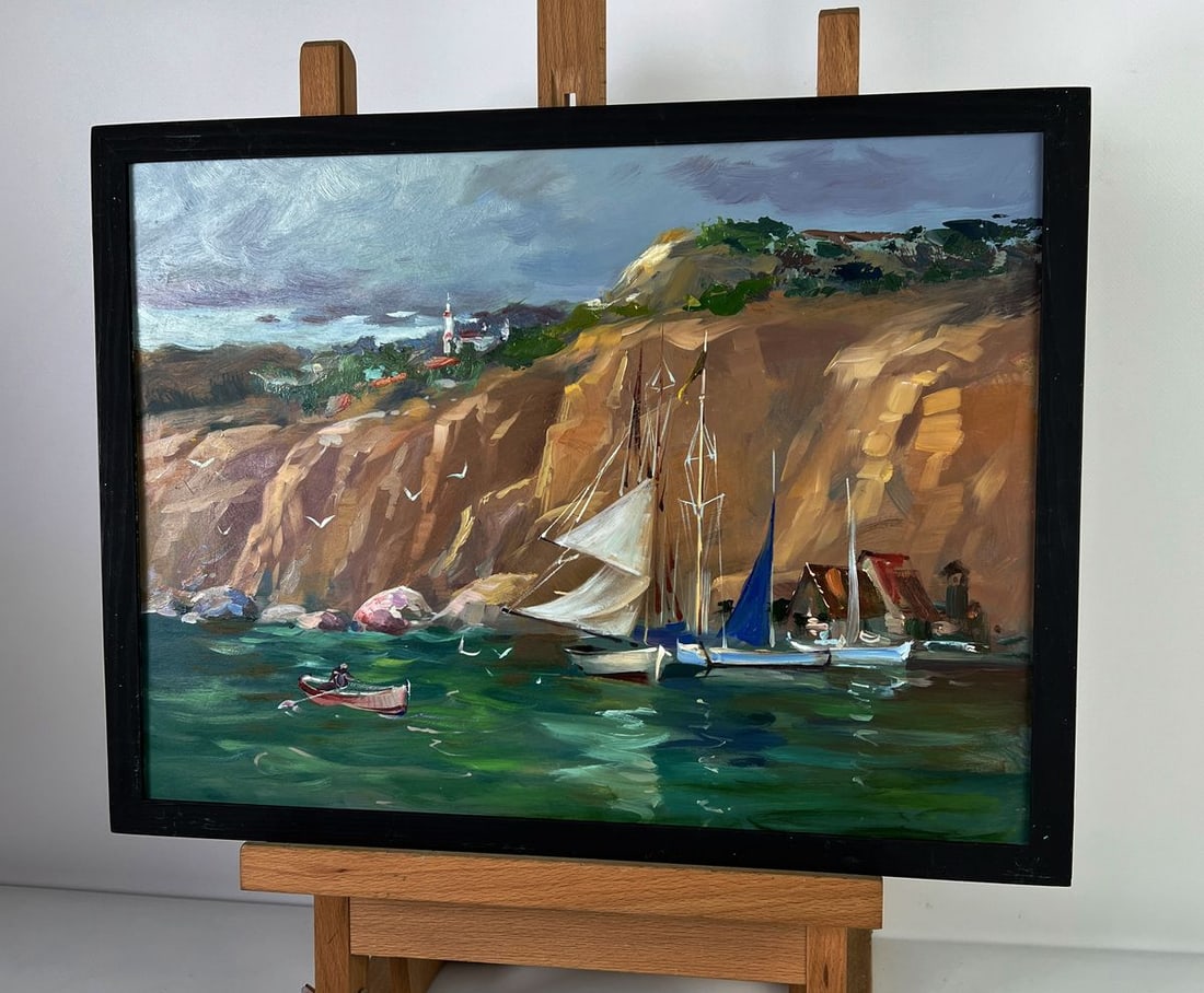 Oil painting Ships at the mountain Yuriy Suprunchuk - 2