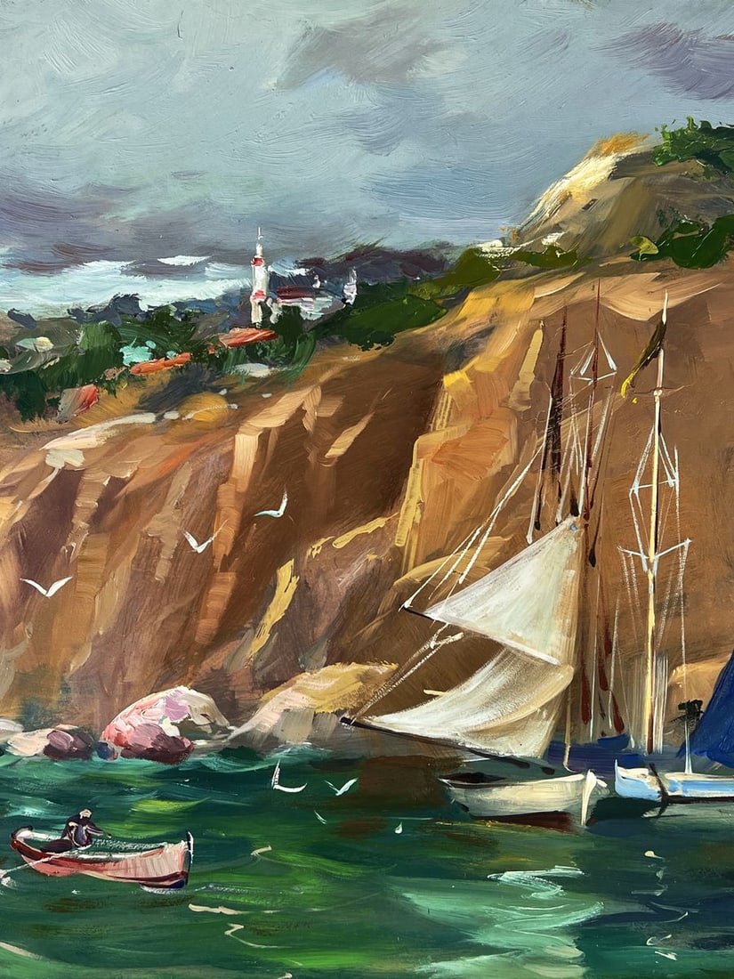 Oil painting Ships at the mountain Yuriy Suprunchuk - 6