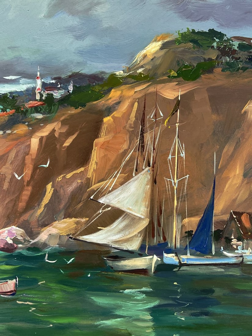 Oil painting Ships at the mountain Yuriy Suprunchuk - 9