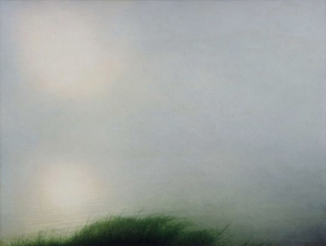 Oil painting Fog descended on the river Vasily Korkishko: NoKork 197*** ABOUT THIS PAINTING **** TITLE: "Fog descended on the river" * ARTISTS: Vasily Korkishko* SIZE: 115x155 cm/'45.27x61.02 inches'* MEDIUM: oil, canvas* HAND PAINTED: Original painting