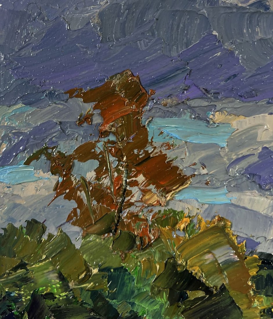 Oil painting A moment before the first drop of rain Boris Serdyuk - 6