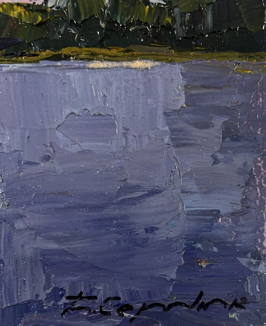 Oil painting A moment before the first drop of rain Boris Serdyuk - 9