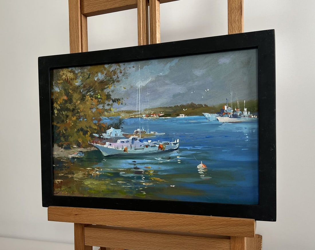 Oil painting A storm is coming Yuriy Suprunchuk - 2