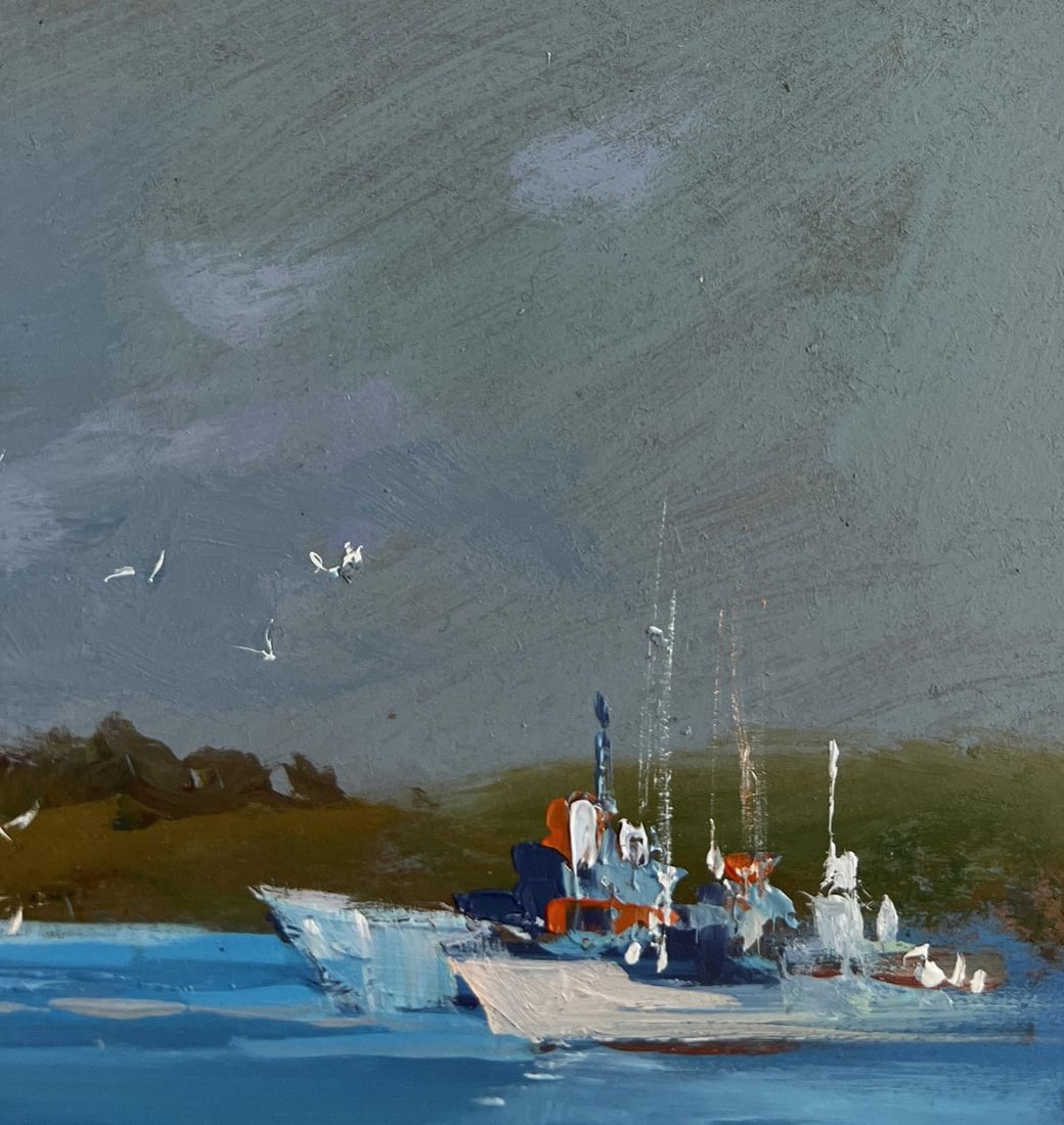 Oil painting A storm is coming Yuriy Suprunchuk - 4