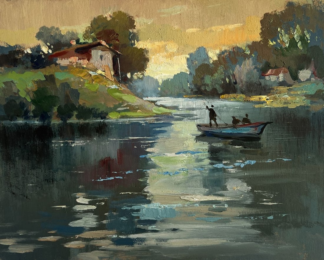 Oil painting Love and the reflection of the sun Yuriy Suprunchuk - 3