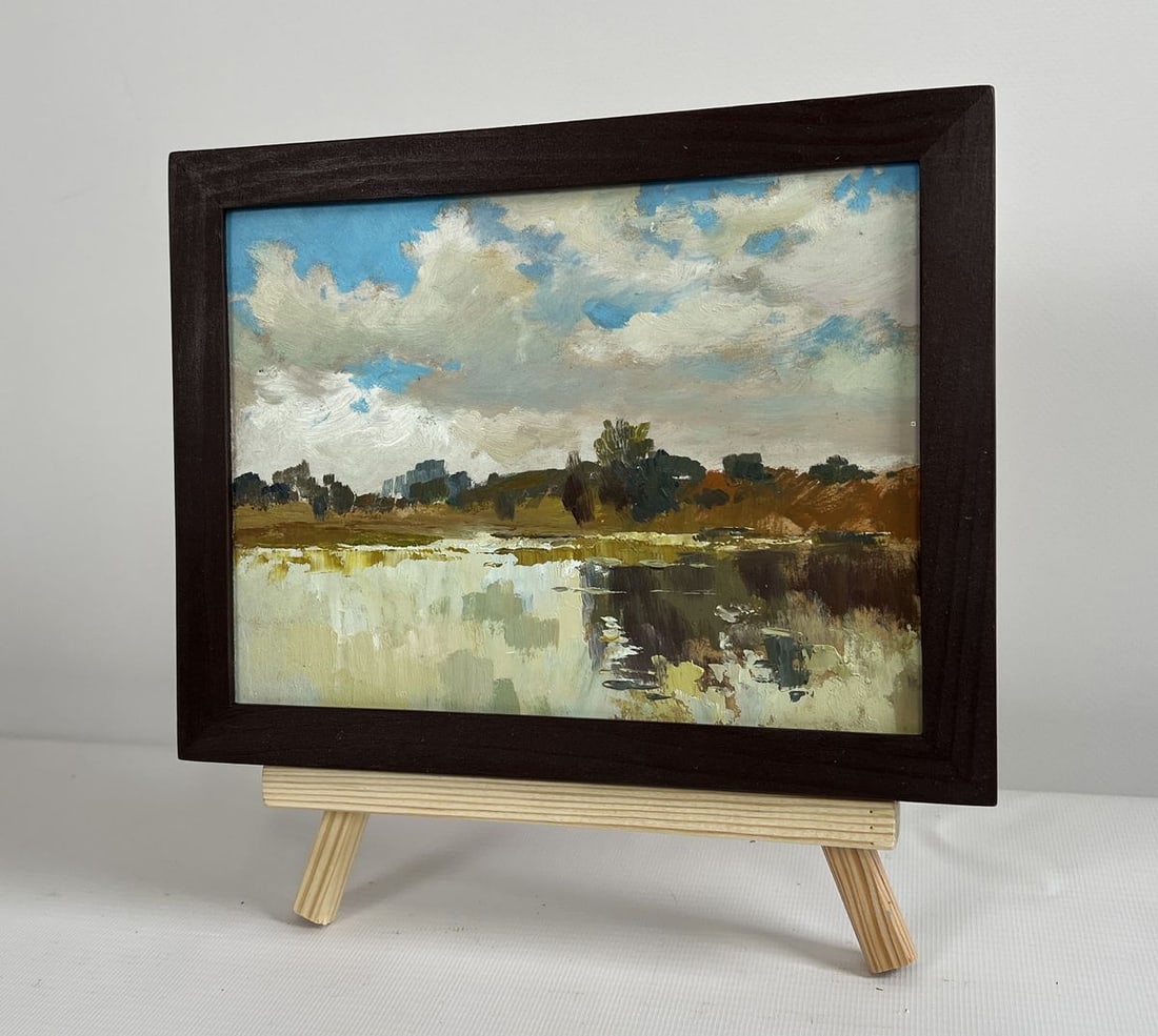 Oil painting The flow of time and nature Yuriy Suprunchuk - 2