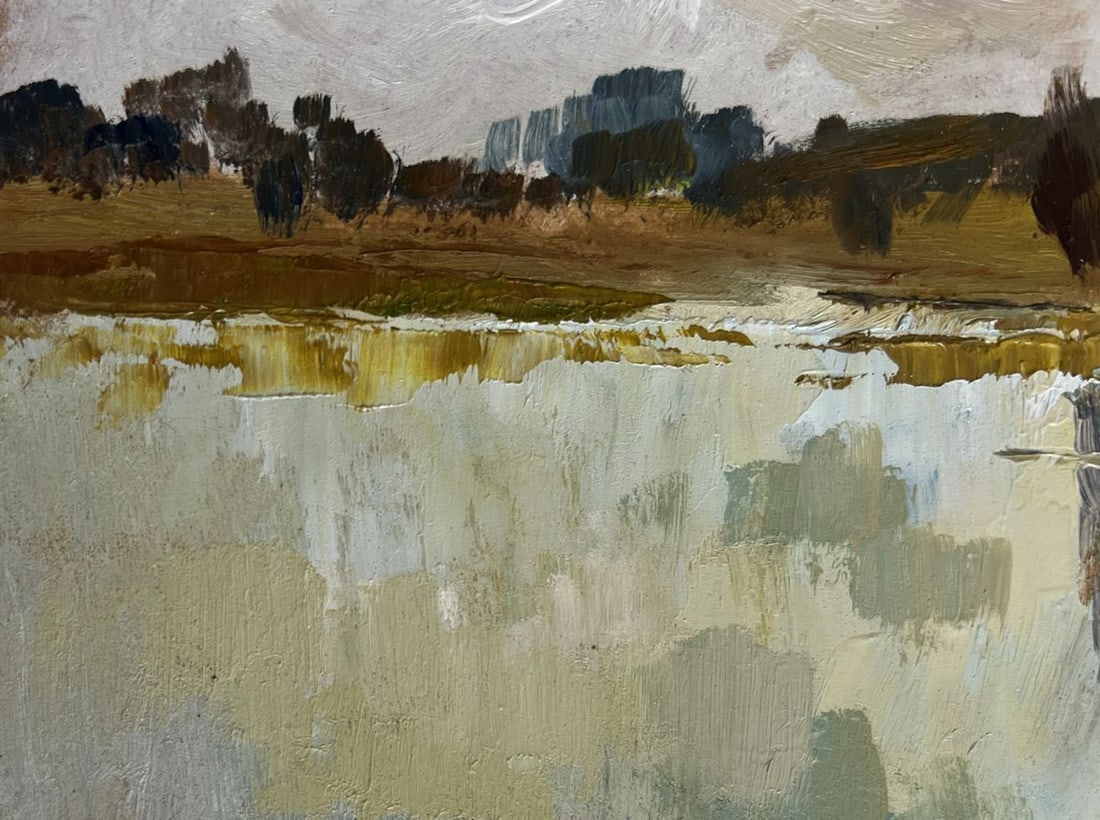 Oil painting The flow of time and nature Yuriy Suprunchuk - 7