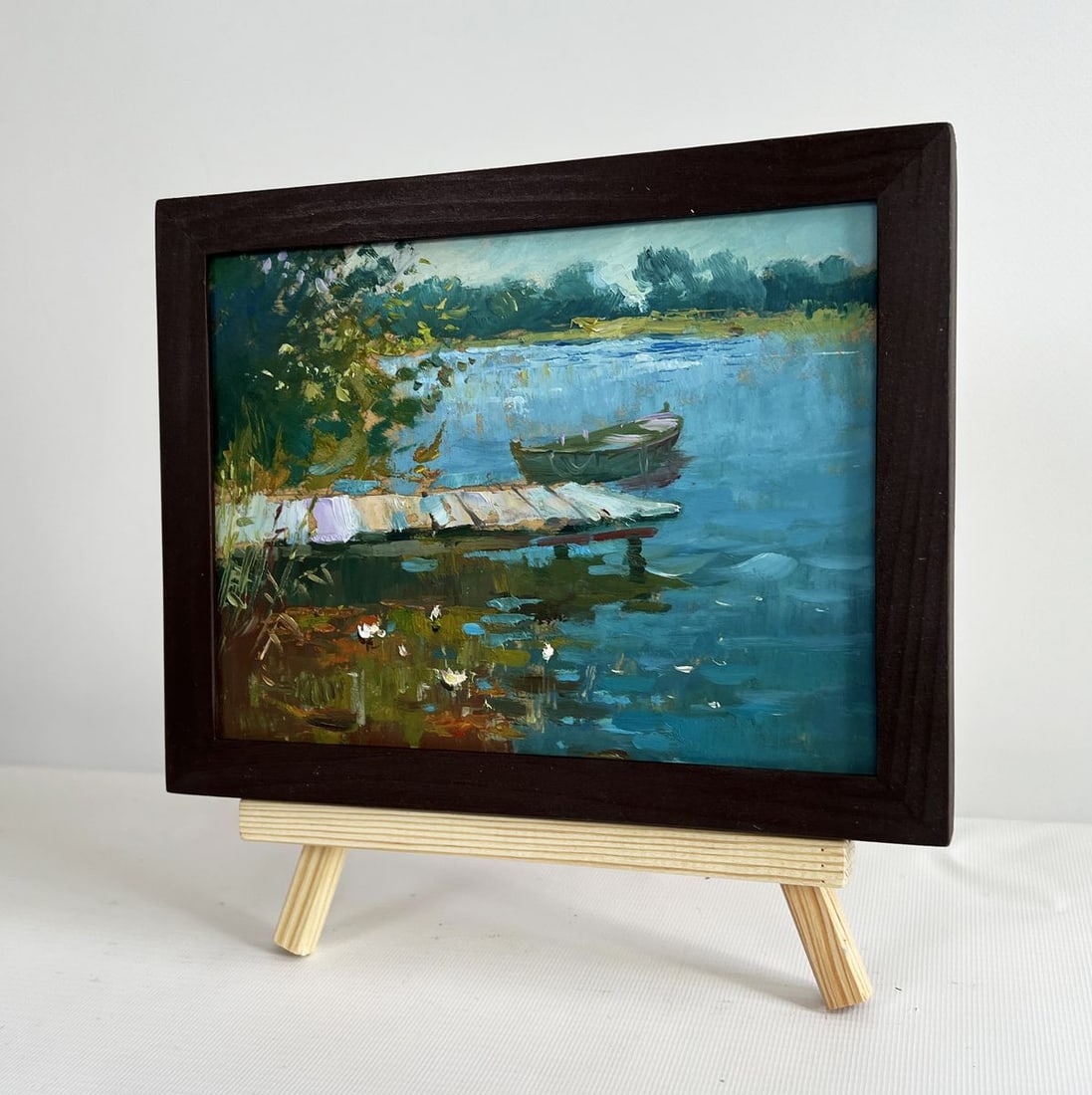 Oil painting Good fishing holiday Yuriy Suprunchuk - 2