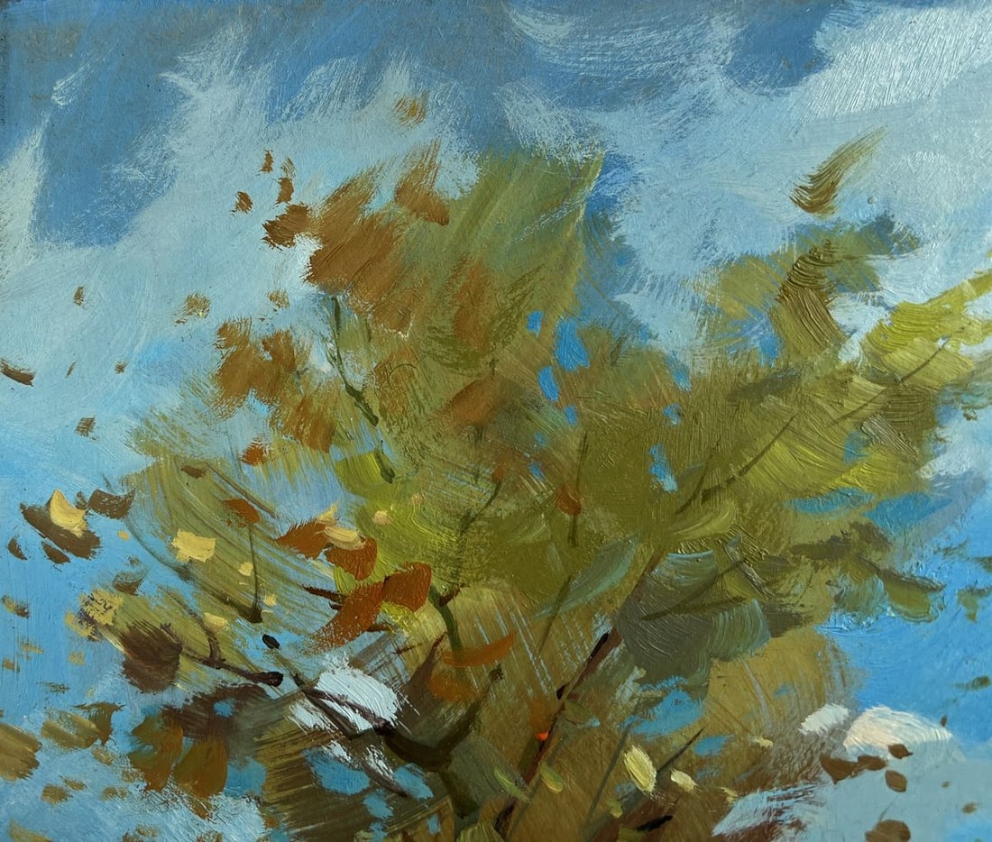 Oil painting A secluded place in nature Yuriy Suprunchuk - 4