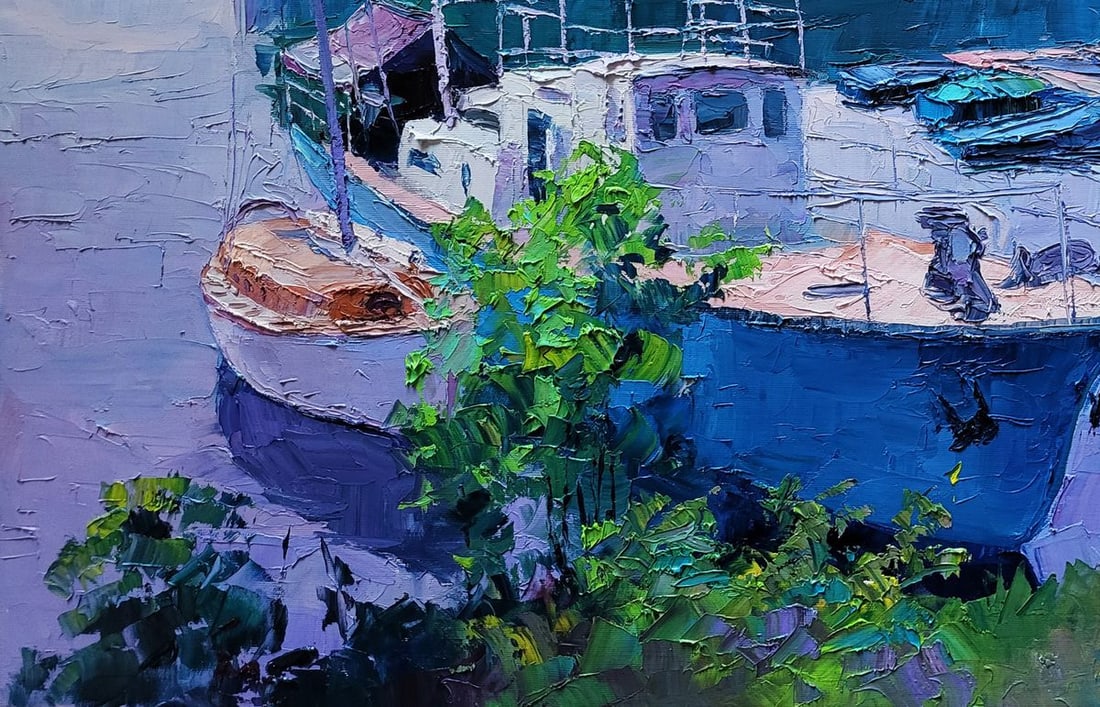 Oil painting Ferry Boris Serdyuk - 6
