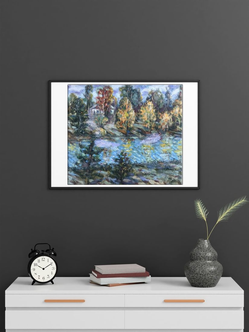 Oil painting Autumn colors Shapoval Ivan Leontyevich - 2