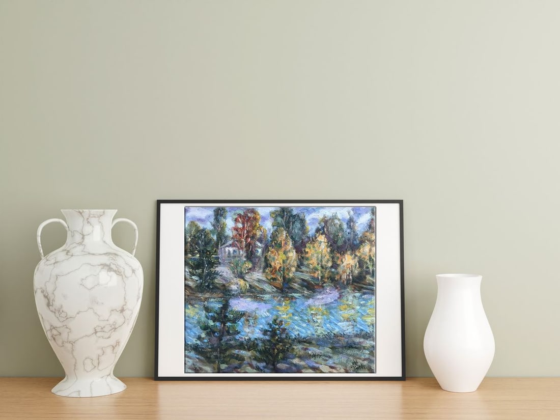 Oil painting Autumn colors Shapoval Ivan Leontyevich - 3