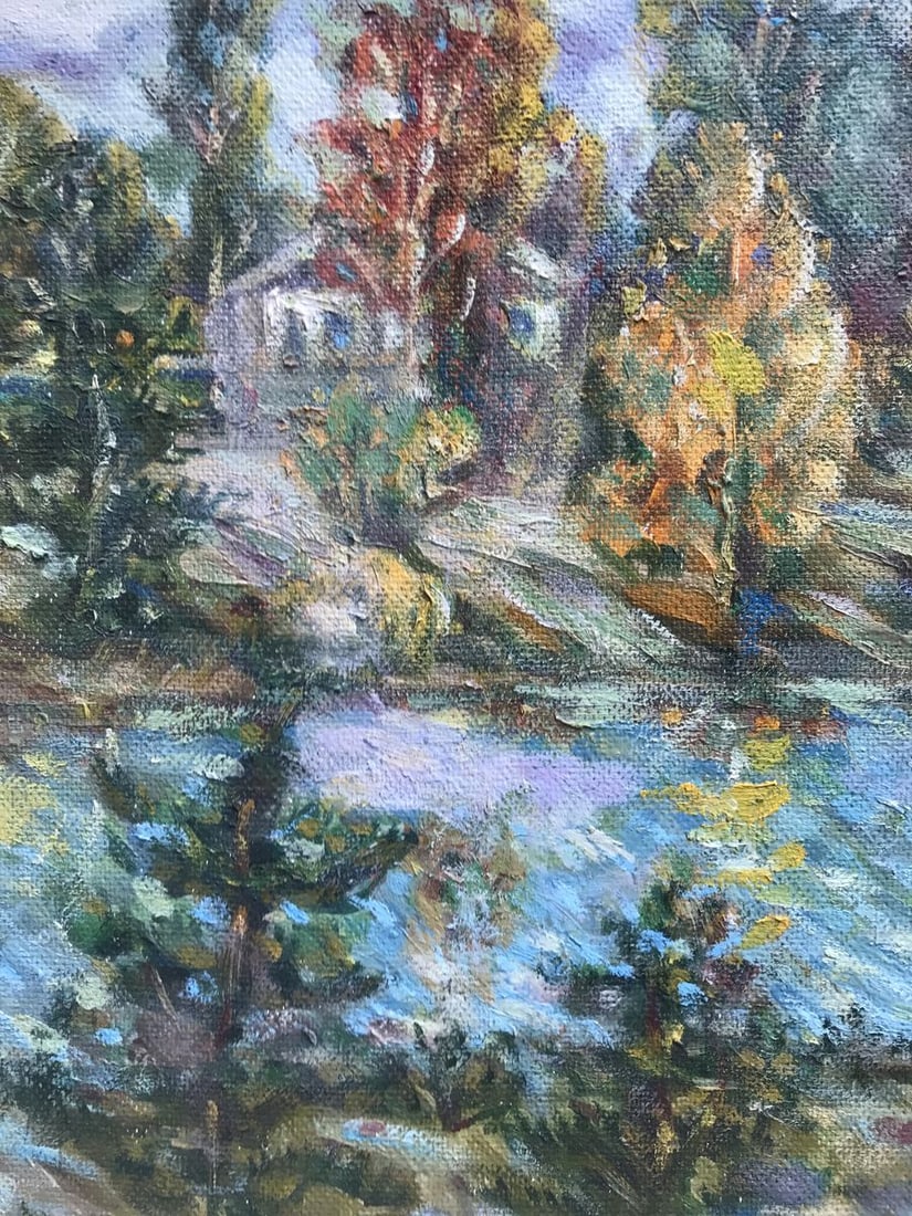 Oil painting Autumn colors Shapoval Ivan Leontyevich - 4