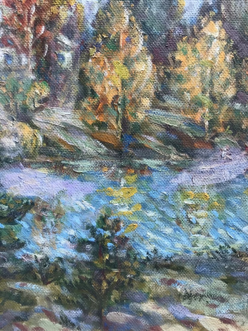Oil painting Autumn colors Shapoval Ivan Leontyevich - 7