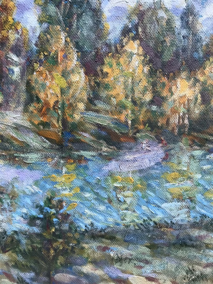 Oil painting Autumn colors Shapoval Ivan Leontyevich - 8