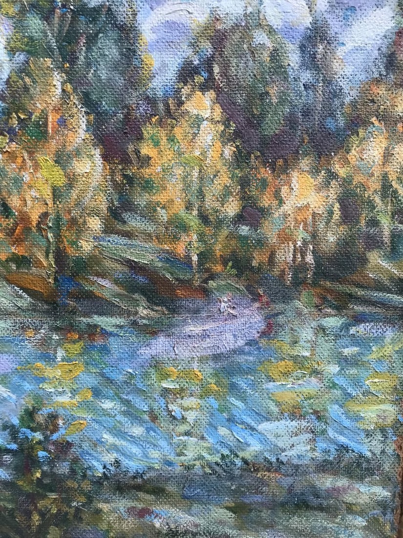 Oil painting Autumn colors Shapoval Ivan Leontyevich - 9