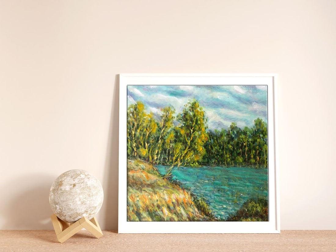 Oil painting On Psla Shapoval Ivan Leontyevich - 2