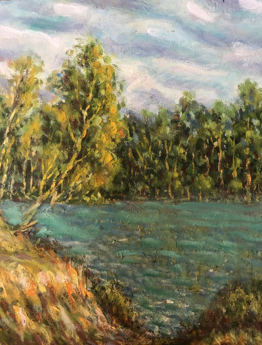 Oil painting On Psla Shapoval Ivan Leontyevich - 5